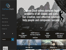 Tablet Screenshot of carlsondash.com